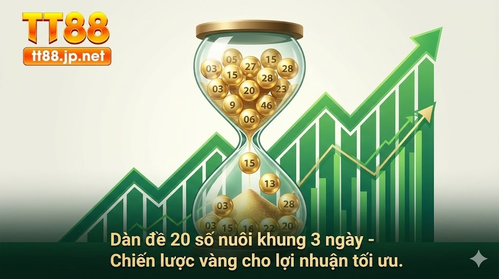 Dàn đề 20 số nuôi khung 3 ngày: Chiến thuật đầu tư sinh lời bền vững tại TT88 10 Giải mã sức hút của chiến thuật dàn đề 20 số nuôi khung 3 ngày